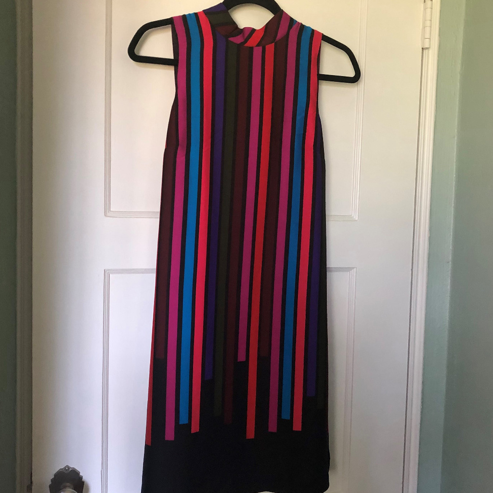 Trina Turk Logan silk shift dress NWT